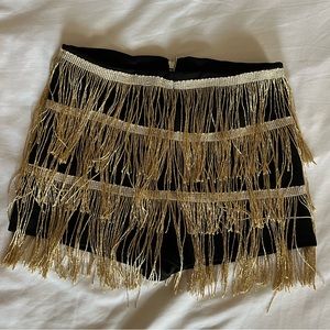 PrettyLittleThing Sassy Fringe Skort